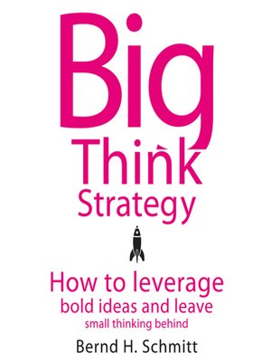 cover image of Big Think Strategy